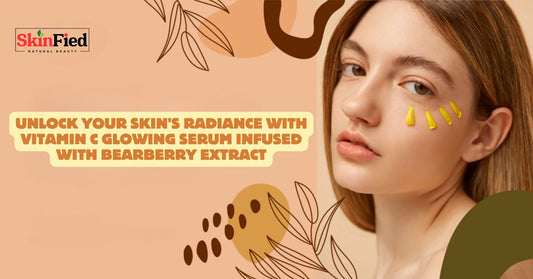 Unlock Your Skin's Radiance with Vitamin C Glowing Serum Infused with Bearberry Extract Best in Pakistan